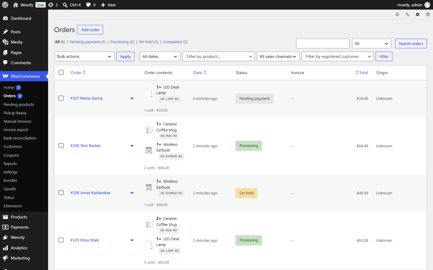 Order Summary Column screenshot 4